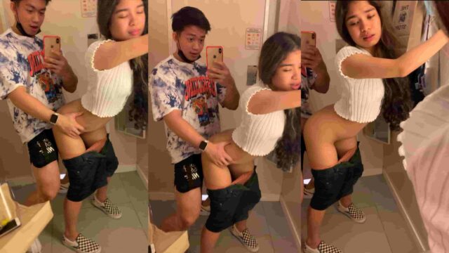 Filipina Babe Banged by Boyfriend in Bath & BJ